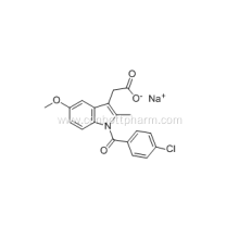 High Purity Indomethacin Sodium CAS 7681-54-1